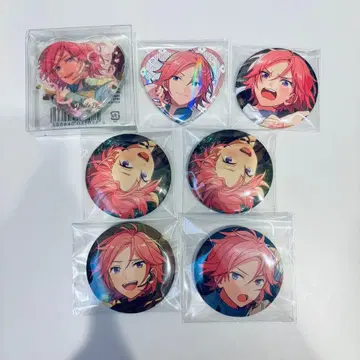 앙스타 캔뱃지 오우카와 코하쿠 묶음 판매