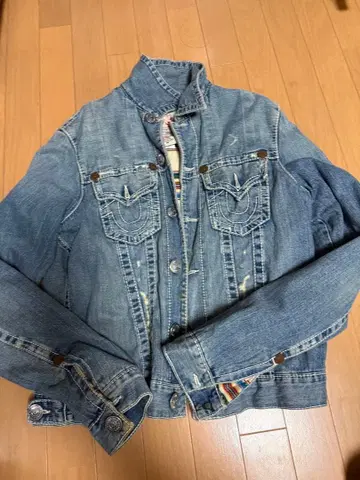 트루 릴리전 데님 자켓