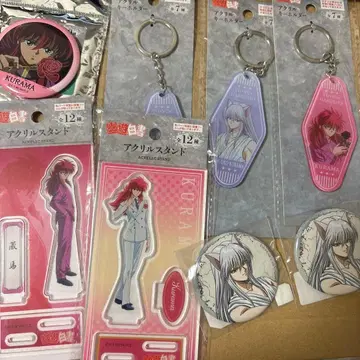 유유백서 아크릴 스탠드 쿠라마 요호 쿠라마 요호 여우 캔뱃지 세리아