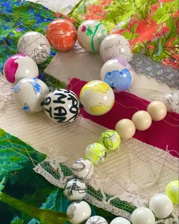 [ 레어 & 선착순 ] 미사용 Florian 손글씨풍 팔찌