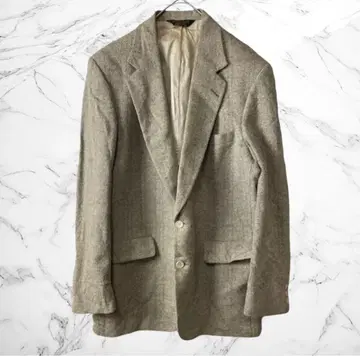 90s USA제 테일러드 자켓 헤링본 L 상당