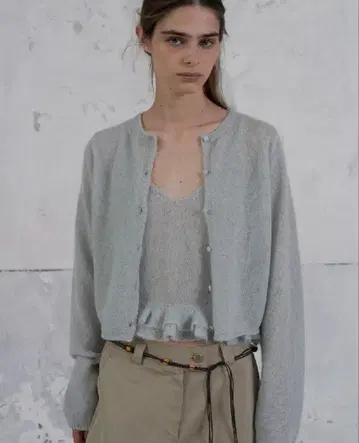 Foeto 가디건 뷔스티에