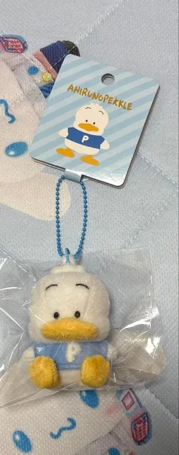 산리오 플로키 마스코트 오리 페클