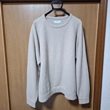 BALLAST ARK 니트 스웨터 L 베이지