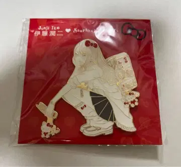 갸루 토미에 이토 준지 헬로키티 산리오 핀 배지