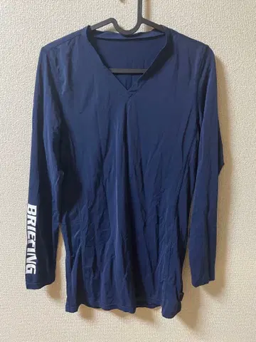 미사용품 BRIEFING 언더셔츠 네이비