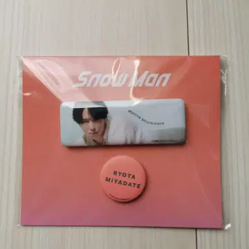 Snow Man 미야타테 료타 캔뱃지 세트 패밀리 클럽 스토어 2025