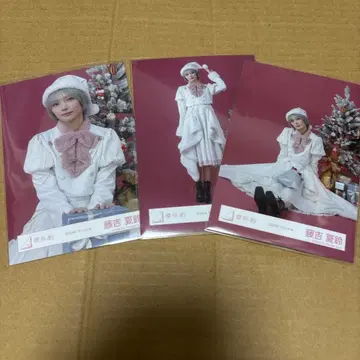 사쿠라자카46 후지요시 카린 2025년 산타 의상 세미 컴프