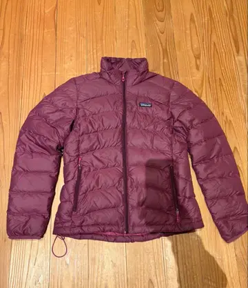 파타고니아 다운 자켓 보르도 S 사이즈 세탁 가능