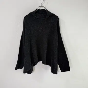 nest Robe 울 코튼 하이넥 스웨터 니트