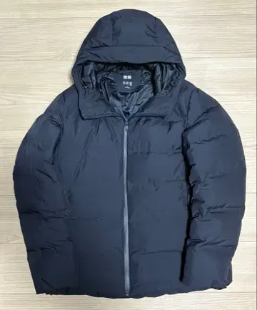 UNIQLO 유니클로 심리스 다운 네이비 XL 사이즈