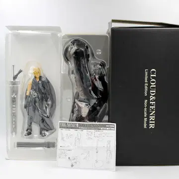 파이널 판타지 VII AC 클라우드 페릴 바이크 피규어