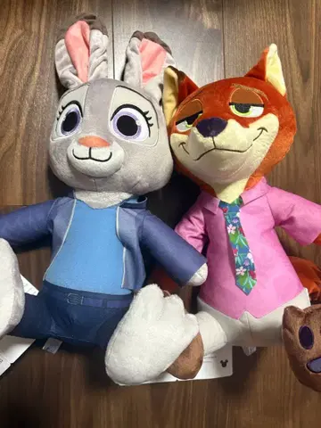 주토피아2 L 봉제 인형 닉 주디