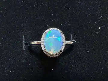 대형 오팔 반지