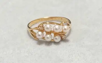골드 펄 반지 11호