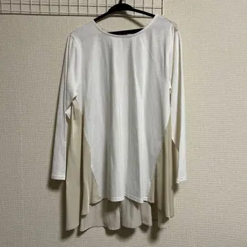 STB 비대칭 긴팔 상의