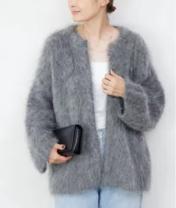 새상품급 Deuxieme Classe PORTMIX 크루넥 가디건