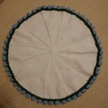 꽃다발 담요 (튤립)