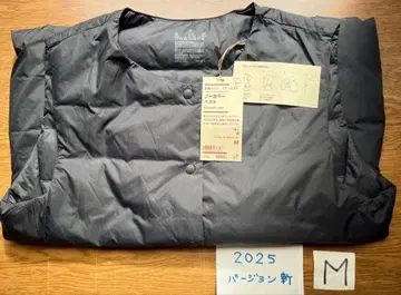 무인양품 M 블랙 노카라 베스트 새상품