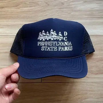 [ 초레어 ] 빈티지 메쉬 캡 기업 로고 ~90's