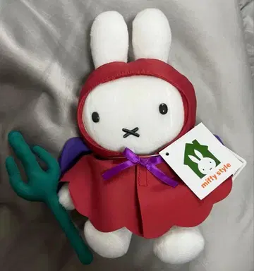 미피 망토 포함 봉제 인형