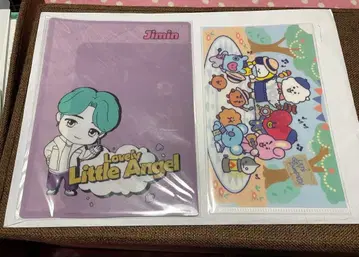 BTS 클리어 파일, 캔뱃지, 스티커 세트