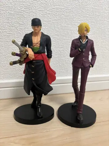 원피스 피규어 출항 시리즈 2점