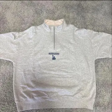 로스앤젤레스 다저스 하프 지퍼 맨투맨