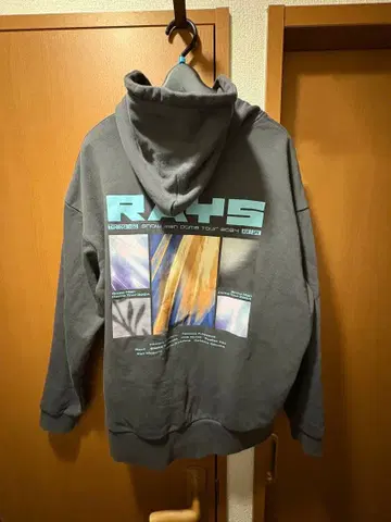 RAYS SnowMan 후드티