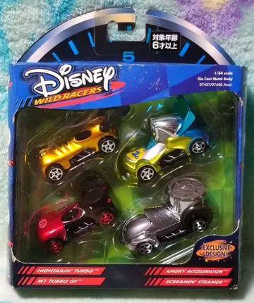 Disny [ 와일드 레이서즈 ] 다이캐스트 메탈 바디