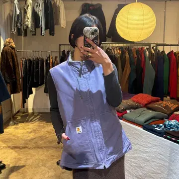 USA Carhartt 덕 베스트 레어 컬러 퍼플