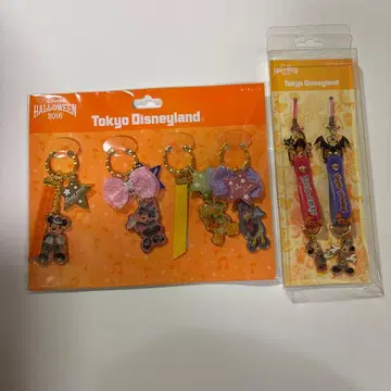 디즈니 리조트 할로윈 스트랩 키체인