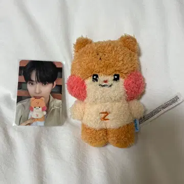 제베원 zb1 제로니 비니니 봉제 인형 한빈 트레이딩 카드 포함