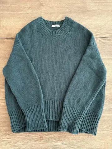 파인 울 크루넥 니트 galerie vie
