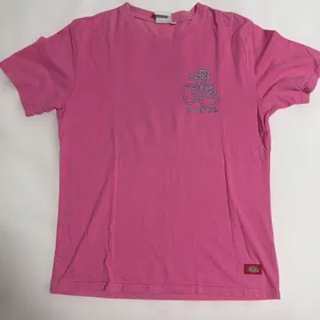 Dickies 핑크 T셔츠 L 사이즈