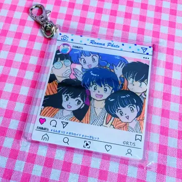란마 이츠데모 SNS풍 아크릴 키링 시크릿