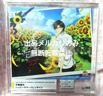 테니스의 왕자님 테니프리 썸머 발렌타인 아크릴 스탠드 블록 테즈카