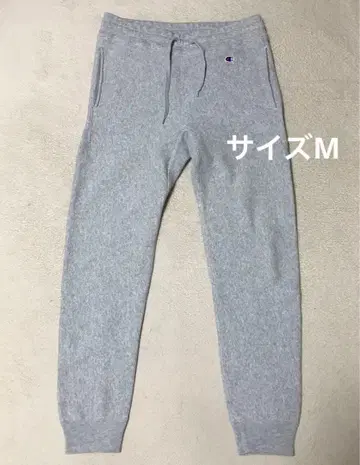 Champion 파랑 택 리버스 위브 팬츠 M 사이즈