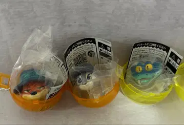 주토피아2 패션 반지 가챠 캡슐 토이 3종 세트 익명 배송