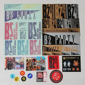스티커 B'z VIDEO-GYM Pleasure Treasure 외