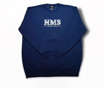 HMS 네이비 크루넥 트레이닝복