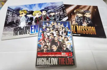 HIGH&LOW [ LIVE DVD & 팸플릿 2종 세트 ]