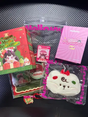 Mellojoy 스퀴즈 크리스마스 치즈 베어