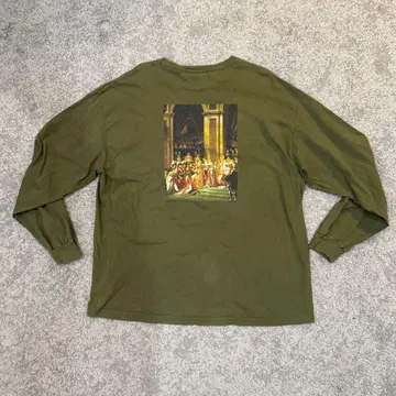 라파예트 lafayette 회화 시리즈 롱T 카키 XXL 사이즈