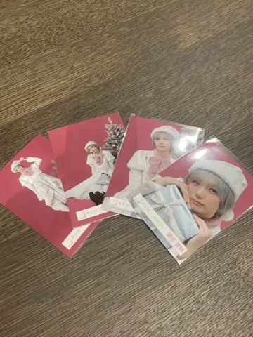 사쿠라자카46 후지요시 카린 브로마이드 산타 의상