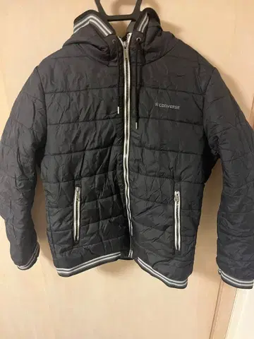 CONVERSE 퀼팅 나일론 자켓 M 사이즈