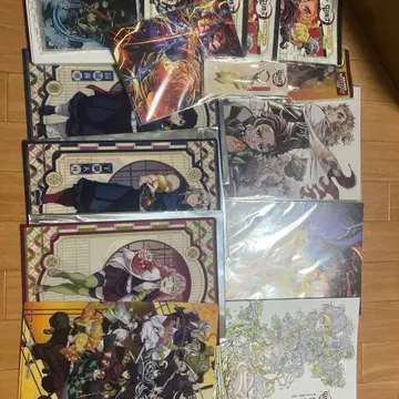 귀멸의 칼날 혜택 아크릴 스탠드 클리어 키링