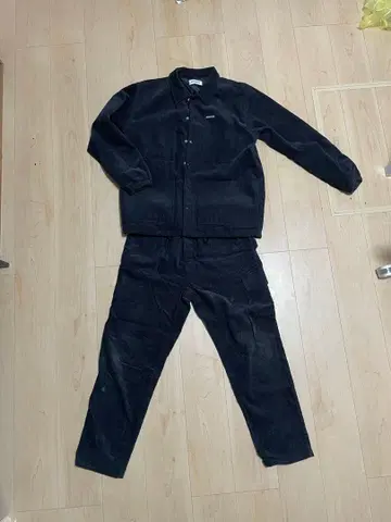 JACK&MARIE 코듀로이 자켓 셋업 블랙