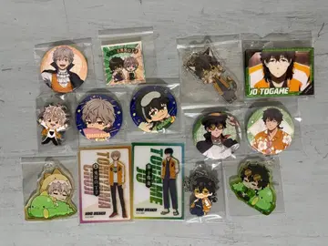 WIND.BREAKER 토가메 죠 토기야마 쵸 캔뱃지 키링