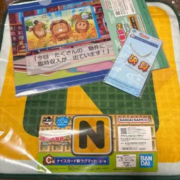 모모타로 전설 제일복권 나이스 카드역 러그 매트